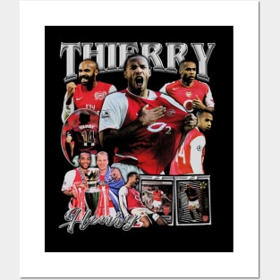 Thierry Henry Vintage Bootleg Posters and Art